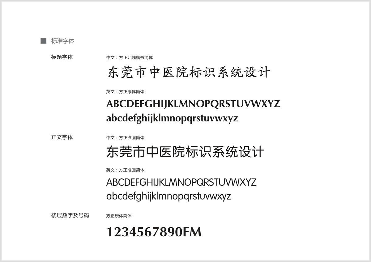 東莞中醫(yī)院整體導(dǎo)視系統(tǒng)設(shè)計(jì)