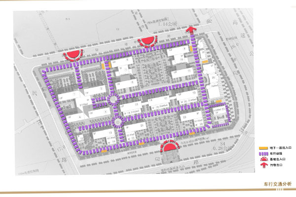 健康城道路交通圖